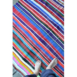 Tapis haik coloré