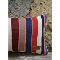 Coussin à rayures