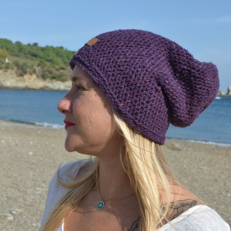 Bonnet slouchy en laine