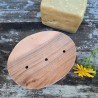 porte savon en bois