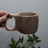 mug en bois