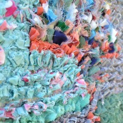 Tapis en coton recyclé
